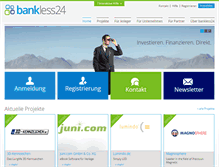 Tablet Screenshot of bankless24.de